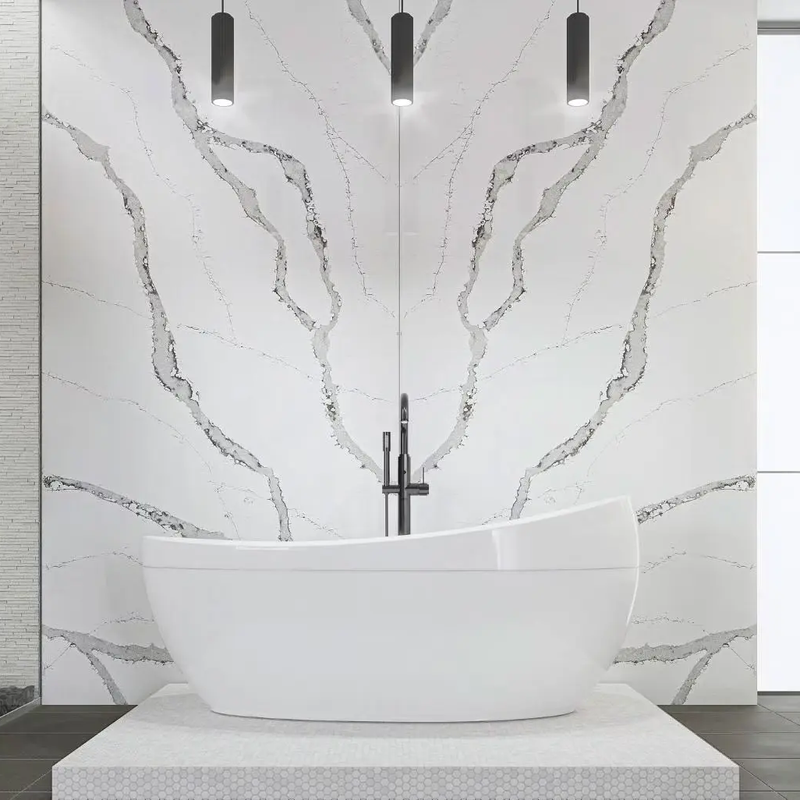 marble look tile